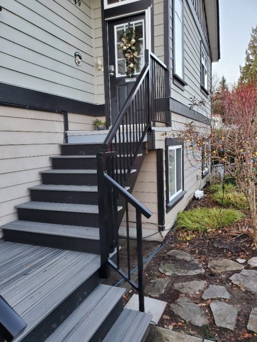 Trex Stair Treads DECK PROS Construction & Railing Inc.