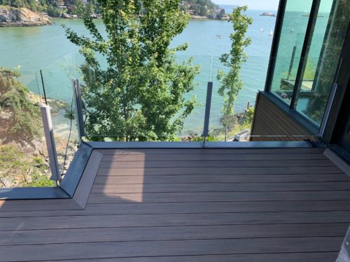 Eagle Island Composite English Walnut Decking Project - AFTER (6)