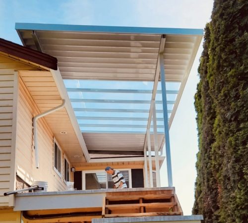 Aluminum Canopy Deck Cover