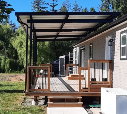 Aluminum Deck Canopy Cover